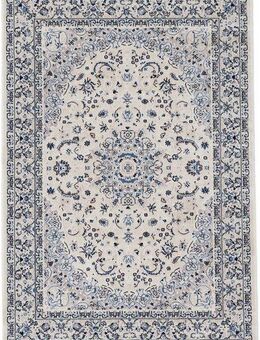 carpetfine Teppich Nain Diane, auch als Läufer, rechteckig, Höhe: 8 mm, Kurzflor mit Fransen, Vintage Orient Look, Wohnzimmer