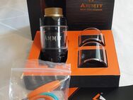 Geek Vape Ammit Dual Schwarz gebr. FP. 26€. Top Zustand! SAMMLUNGSAUFLÖSUNG!! Selbstwickler RTA, Verdampfer, Tank für E-Zigarette, Akkuträger, Mod Box, Vape, Dampfe. - Bühlertal