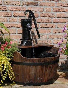 Ubbink Gartenbrunnen Newcastle, 60 cm Breite, Wasserbecken BxT: 60x60 cm, (Komplett-Set)