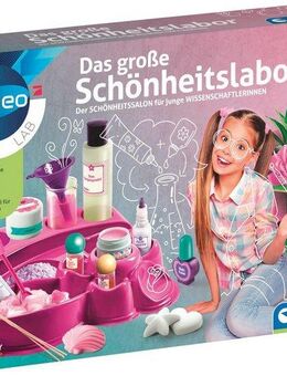 Clementoni® Experimentierkasten Galileo, Das große Schönheitslabor, Made in Europe
