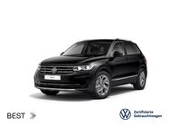 VW Tiguan, 2.0 TDI ELEGANCE IQ LIGHT DIGITAL NAVIPRO 18ZOLL, Jahr 2021 - Mühlheim (Main)