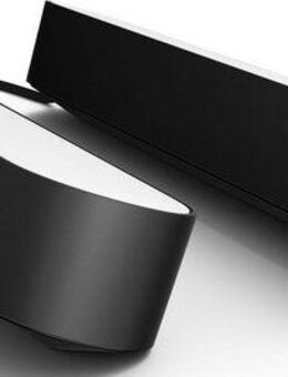 Philips Hue LED Tischleuchte PLAY, Dimmfunktion, Farbwechsel, Smart Home, mehrere Helligkeitsstufen, LED fest integriert, Extra-Warmweiß, Kaltweiß, Neutralweiß, Tageslichtweiß, Warmweiß, LED Play Lightbar - Doppelpack