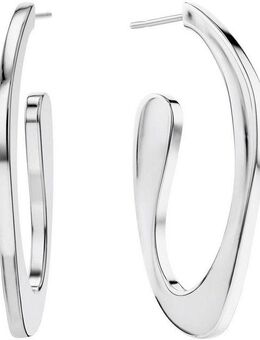 Calvin Klein Paar Creolen HARMONIOUS CONNECTION, mit Glasstein