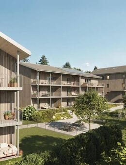Neubau! 2-Zimmer-Wohnung mit großem Balkon - Laufen