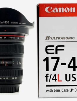 Canon EF 17-40mm f/4 L USM Weitwinkel Zoom-Objektiv 77mm ☆ TOP ☆ - Leipzig Zentrum
