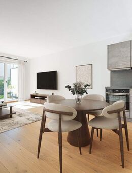 Neuwertige 3-Zimmer-Gartenwohnung mit Terrasse, zwei Gärten & hochwertiger Ausstattung - Taufkirchen (Landkreis München)