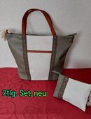 Tasche, Shopper mit kleiner Tasche, 2tlg. Set, neu in 34376