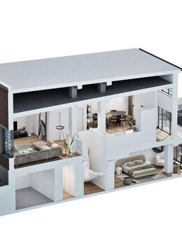 Ihr Stadthaus mit Galerie und Terrassen – Wohnen über zwei Ebenen_Nr.36 - Augsburg