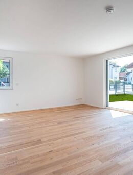 MAIER - Neubau bezugsfertig: 2-Zi-Terrassen-WHG mit EBK, TG und Gartenanteil ca. 100,5m² - WE 2 - Vaterstetten