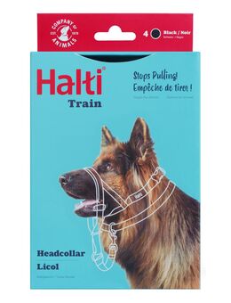 Halti Hunde-Kopfhalfter schwarz - Größe 4: Berner Sennen, Dogge, Rottweiler