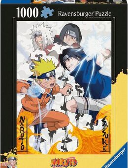 Ravensburger Puzzle Naruto vs. Sasuke, 1000 Puzzleteile, Made in Germany