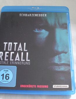 Total Recall - Totale Erinnerung Blu-ray NEU + Wendcover + Uncut Fassung - Kassel