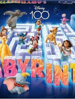 Ravensburger Spiel Disney 100 Labyrinth, Familienspiel, Made in Europe