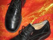 NEU * Business * Anlass * Freizeit * Echt- Leder * Herren * Schnür- Schuhe "Gallus" Gr. 41½ - 42 * 7½ * schwarz * - Riedlingen