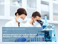 Werkstudentent (m/w/d) im Bereich Bauphysik (Wärme-, Schall-, Feuchteschutz) - Mainz