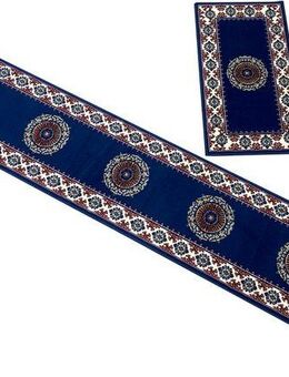 my home Bettumrandung Shari, Made in Belgium, Höhe 7 mm, Orient-Optik, Bettvorleger, Läufer-Set für das Schlafzimmer