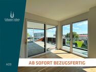 HELLE 3-ZIMMER WOHNUNG IM 2. OG MIT GROSSER ÜBERDACHTER TERRASSE IN LANGENAU - Langenau