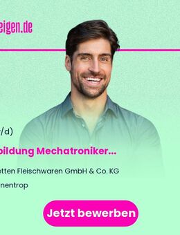 Ausbildung Mechatroniker (m/w/d) - Finnentrop