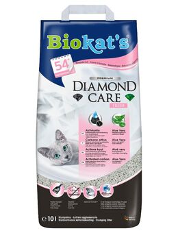 Probierset: 10 l Biokat´s DIAMOND CARE Fresh + 10 l Classic Katzenstreu - 2 x 10 l