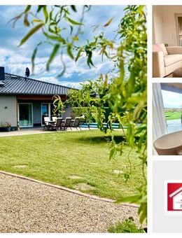 Luxus - neuwertig! Traumhaus im Bungalowstil mit Weitblick in Altlandsberg/Wegendorf! - Altlandsberg
