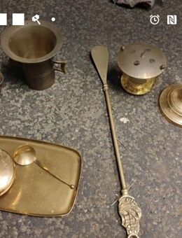 Altes Messing Set - Goslar