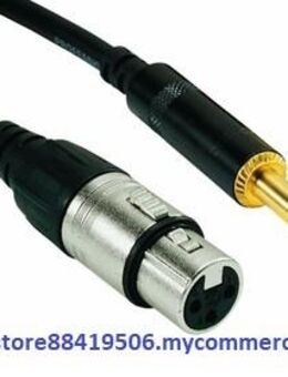 Länge: 5 Meter Asymmetrisches Kabel mit 1 x XLR female auf 1 x Plug 6,35 mm mono. rockcable - Dübendorf