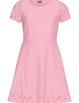 KIDSWORLD Spitzenkleid Jerseykleid mit aufwendiger Spitze Festliches Kleid mit Spitze