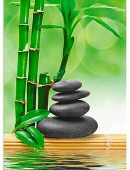 Artland Wandbild Spa Konzept Zen Basaltsteine, Zen (1 St), als Leinwandbild, Poster, Wandaufkleber in verschied. Größen