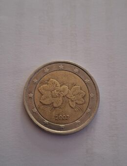 2 Euro Finnland 2003 mit Münzfehler - Bielefeld