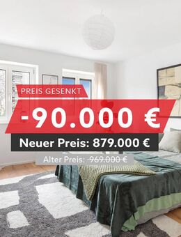 Seltene Gelegenheit: Frisch sanierte 4-Zimmer-Wohnung in zentraler Lage von Pasing - München