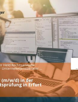 IT-Auditor (m/w/d) in der Wirtschaftsprüfung in Erfurt - Erfurt