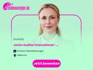 Junior Auditor international - Finance, Accounting, Controlling (m/w/d) - Heilbronn