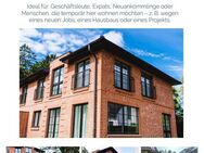 moderne, vollmöblierte, lichtdurchflutete 120qm Wohnung mit Garten in Hamburg-Sasel - Hamburg