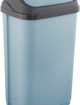 keeeper Mülleimer swantje, Abfallbehälter mit Schwingdeckel, 50 l, Made in Europe, 38,5 x 29 x 66 cm