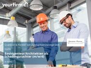 Bauingenieur/Architekten als Schadengutachter (m/w/d) - Köln