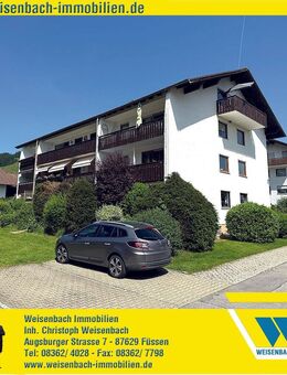 Sonnige 4-Zimmer-Terrassenwohnung in guter Wohnlage - Pfronten