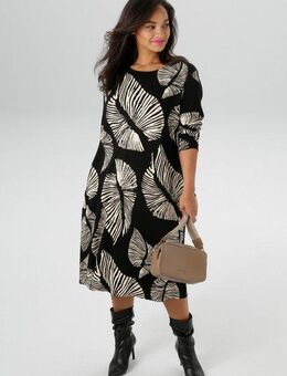 Aniston PLUS Jerseykleid aus weicher Milano Rib-Qualität - NEUE KOLLEKTION