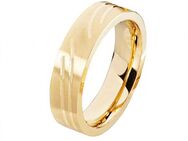 Herrenring Edelstahl HE032 ohne Stein mit gratis Gravur - Aholming