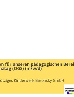 Koordination für unseren pädagogischen Bereich Offener Ganztag (OGS) (m/w/d) - Bonn