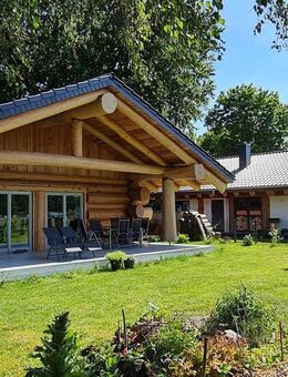 Grundstück mit Naturstammblockhaus in Fichtenhöhe OT Niederjesar - Fichtenhöhe