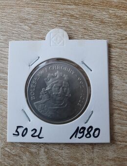 Polen 50 Zloty 1980 Chrobry . Münze - Unna