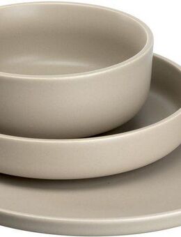 LEONARDO Geschirr-Set ROMA, Geschirrset, 12-teilig (12-tlg), 4 Personen, Keramik, Service, spülmaschinengeeignet