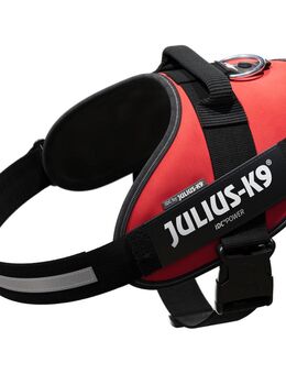 JULIUS-K9 IDC®-Powergeschirr - rot - Größe XL: Brustumfang 71 - 96 cm