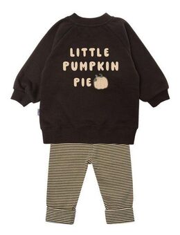 Liliput Sweatanzug Little Pumpkin Pie, mit herbstlichem Frontprint