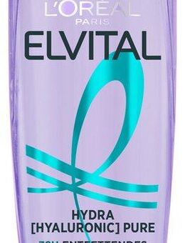 L'ORÉAL PARIS Haarshampoo L'Oréal Paris Elvital Hydra [Hyaluronic] Pure Shampoo, Packung, 6-tlg., Reinigt fettige Kopfhaut, spendet bis zu 72h Feuchtigkeit für Längen.