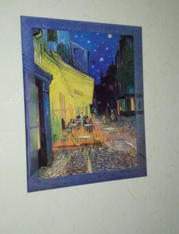 Wandbild mit Motiv des Nachtcafe von Vincent van Gogh - Rimpar