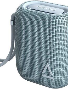 Creative MuVo Flex tragbar, wasserfest, grau Bluetooth-Lautsprecher (Kabelloses Streaming)