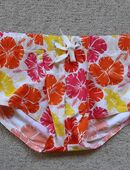 Oboy Beachwear Badehose Beachpants Flower Floral Blumen orange XL in 61194