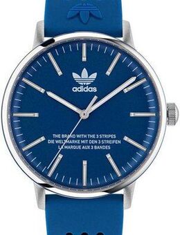 adidas Originals Quarzuhr CODE ONE 3H AOSY230222I, Armbanduhr, Damenuhr, Herrenuhr, unisex, analog, Silikonarmband