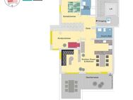 Penthouse mit Bergblick I 3 Zimmer in Süd-Westausrichtung, Dachterrasse, zwei Bäder | D3.11 - Dachau
